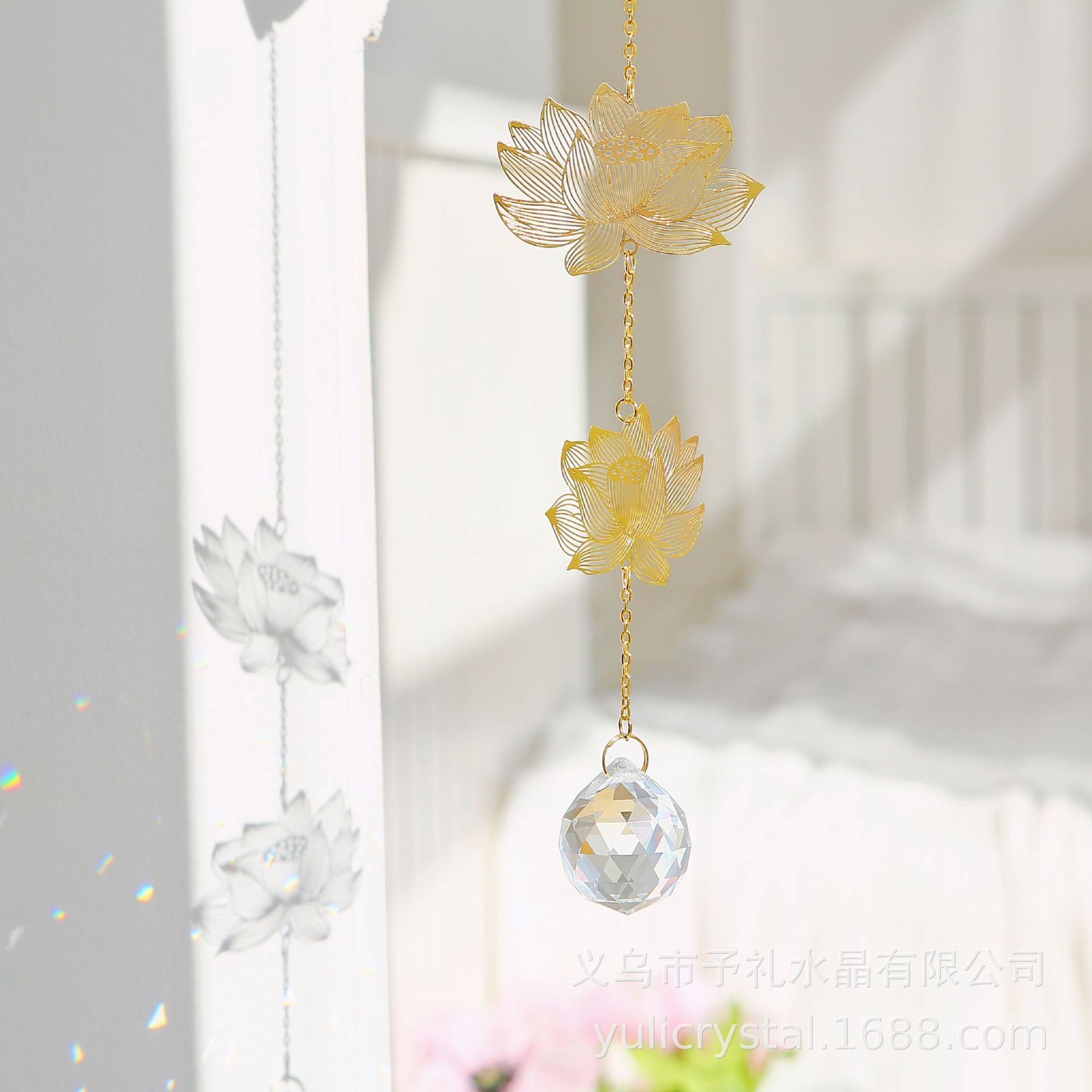Wholesale Crystal Hollow Geometric Sun Catcher